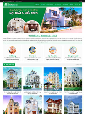 Mẫu web xây dựng